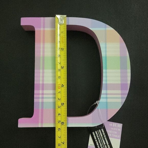 💥5/$25 SALE | BUNDLE TO SAVE | "D" wooden block - Picture 2 of 3